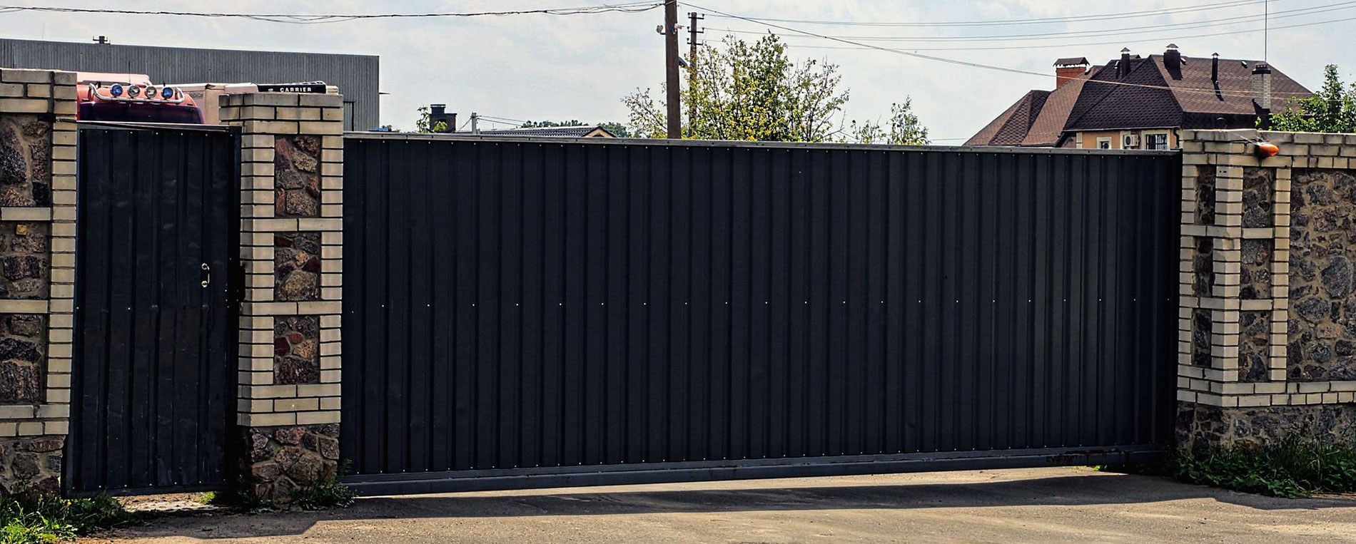 Steel Gate Installation In Carson